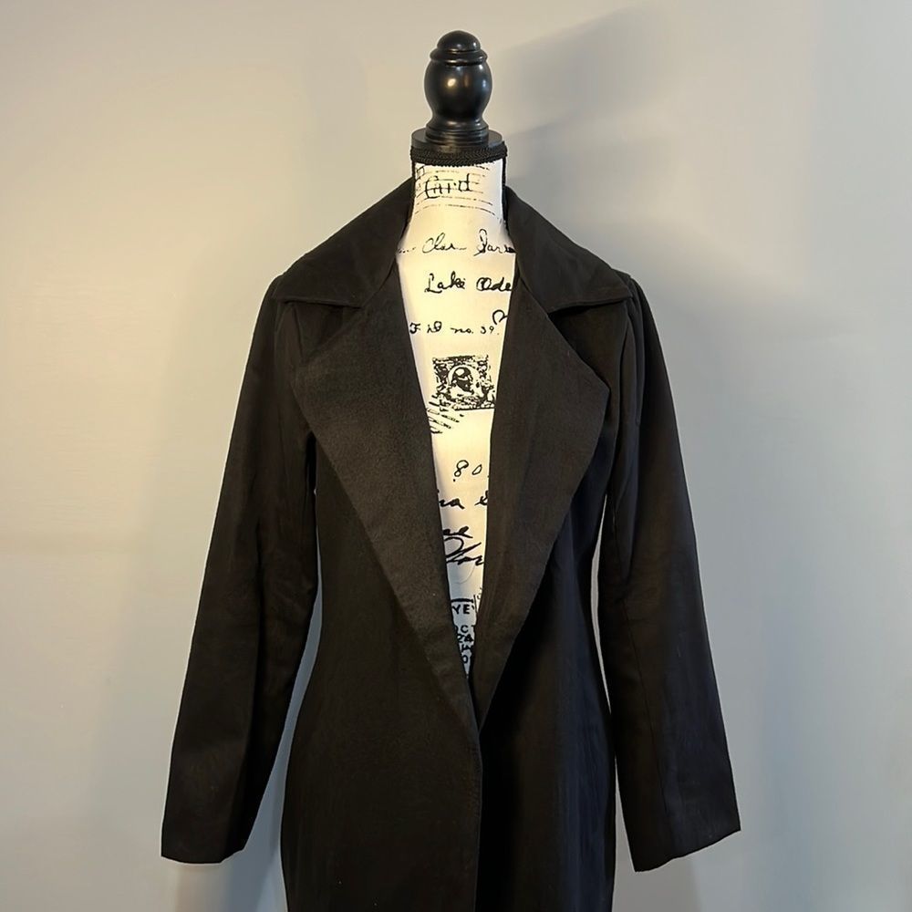 Fashion Nova Women’s Longline Lapel Coat